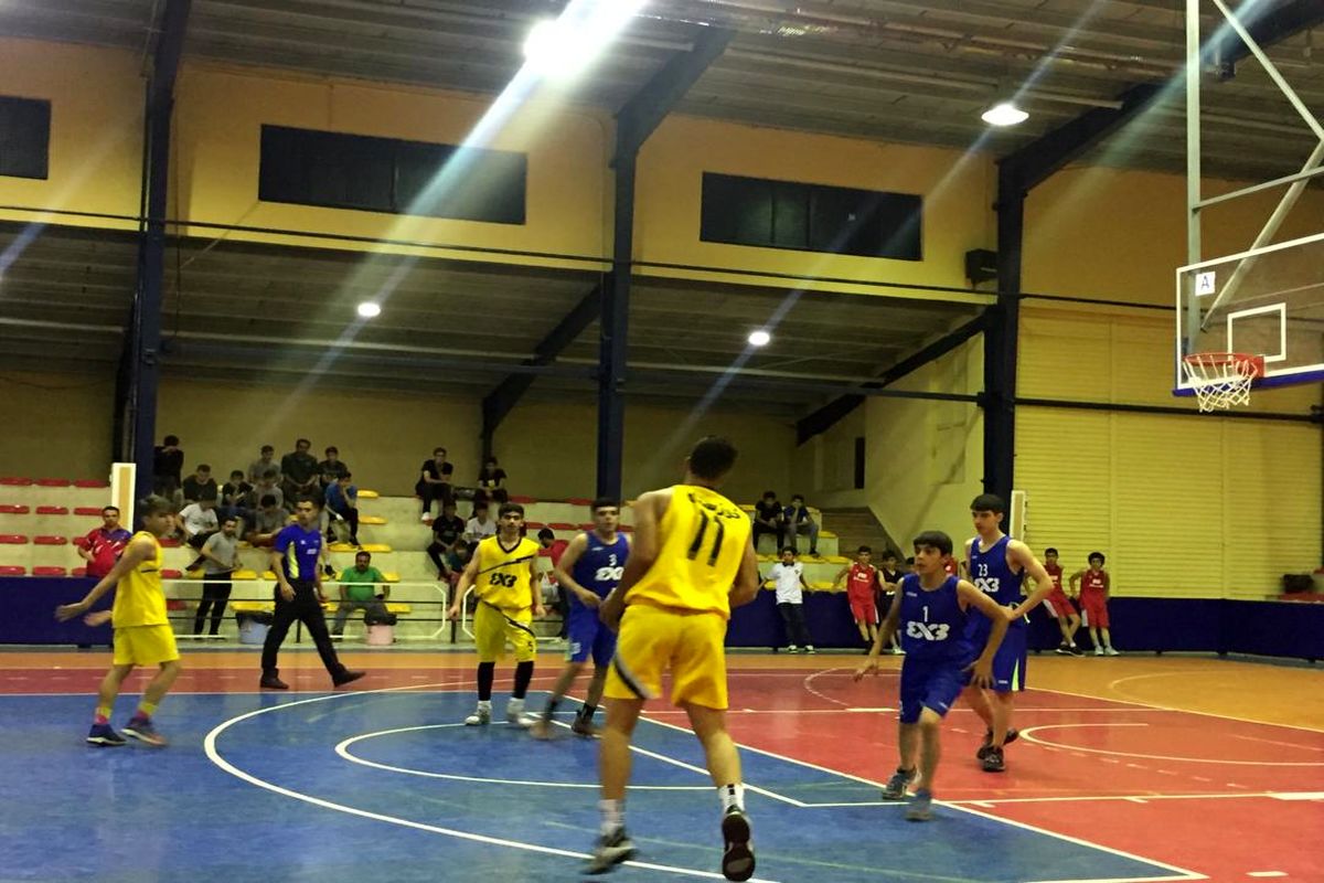 خوزستان قهرمان بسکتبال سه نفره پسران المپیاد ورزش کشور در ارومیه