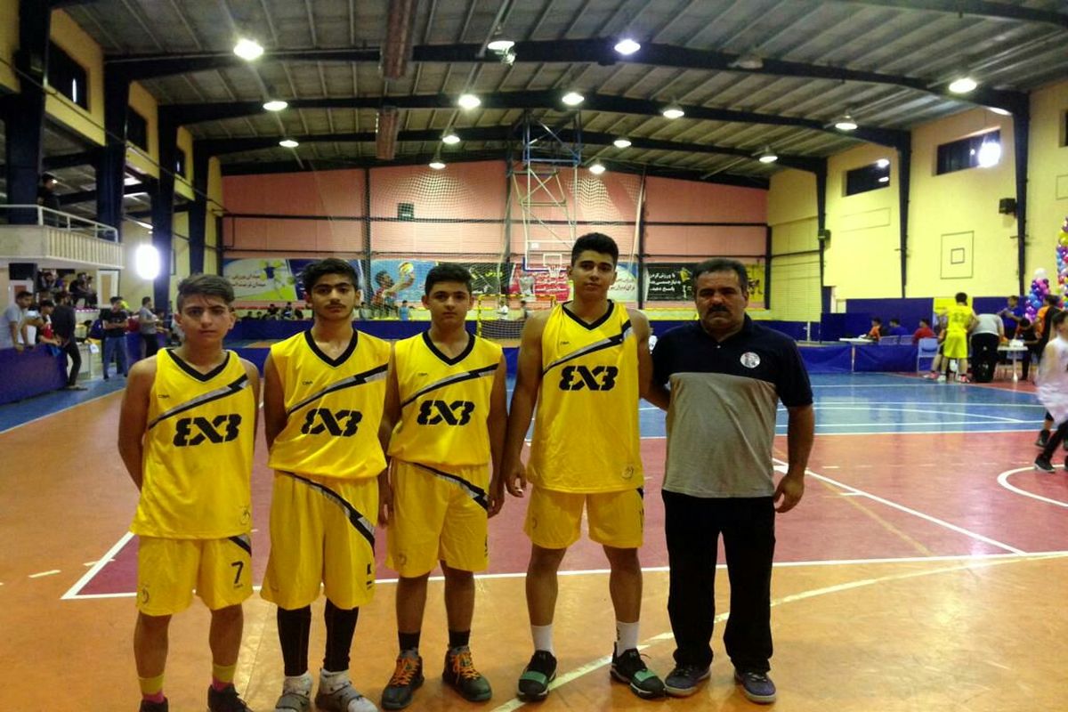 تیم خوزستان قهرمان مسابقات بسکتبال ۳×۳ المپیاد استعدادهای برتر کشور شد