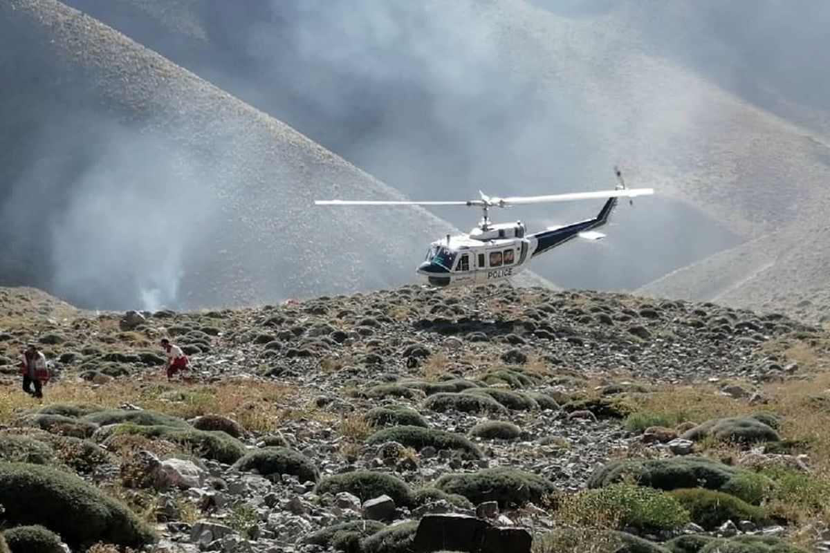 نجات  دو کوهنورد گرفتار در ارتفاعات شاهوار