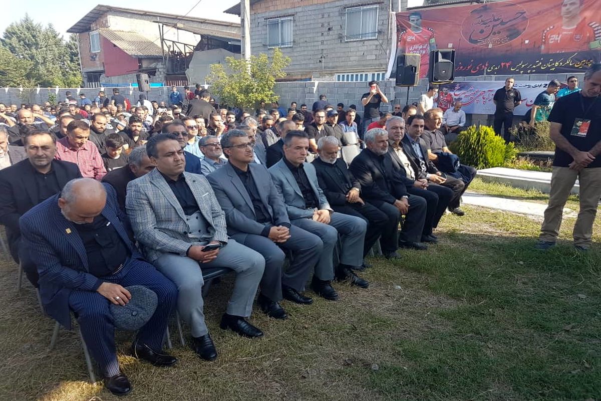 حضور انصاری‌فرد در مراسم سالگرد زنده یاد هادی نوروزی