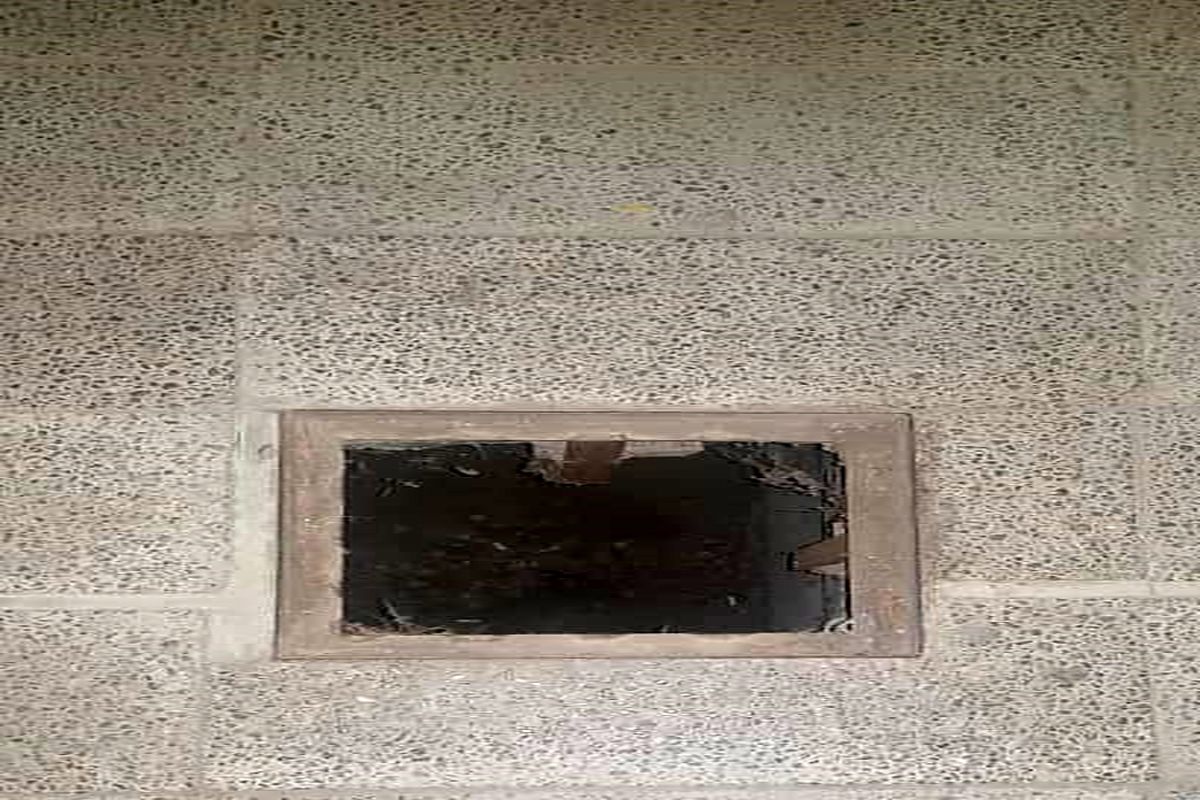 دزدیده شدن درب چاه چند متری در باغ موزه قصر+ عکس