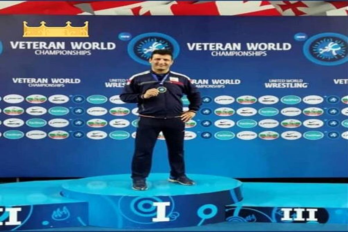 دومین مدال طلای پیشکسوتان گیلانی در مسابقات کشتی فرنگی جهان