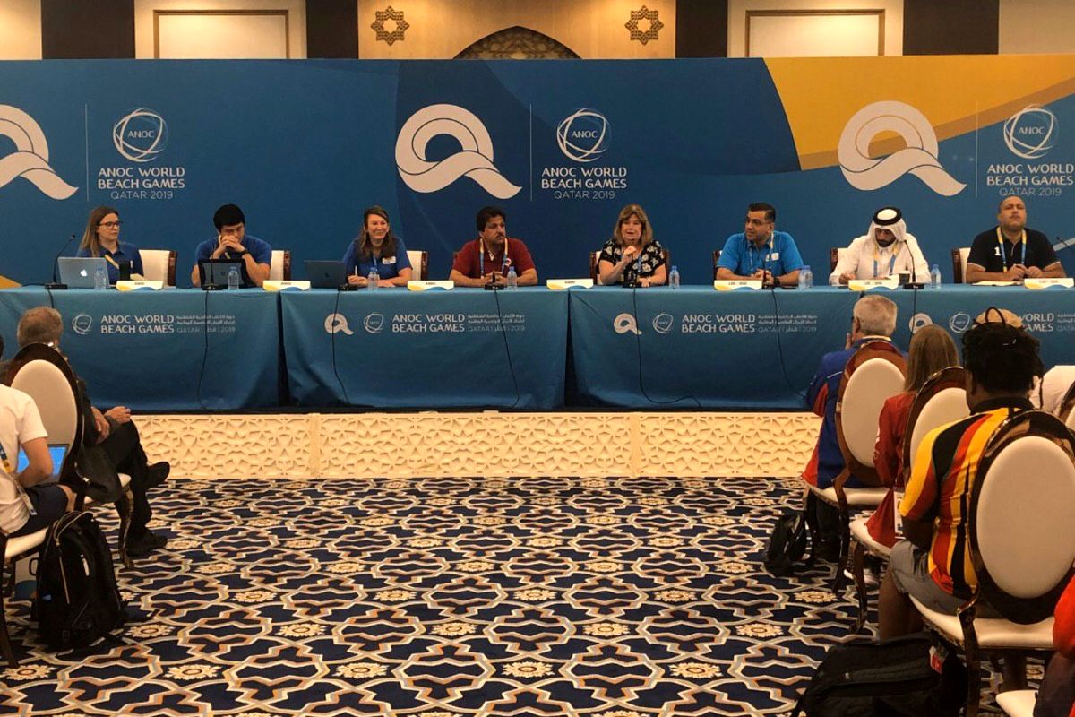 اولین نشست سرپرستان کاروان‌ها در قطر تشکیل شد