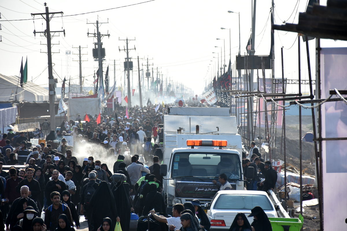 تردد زائران از مرز شلمچه از ۶۰۰ هزار نفر گذشت