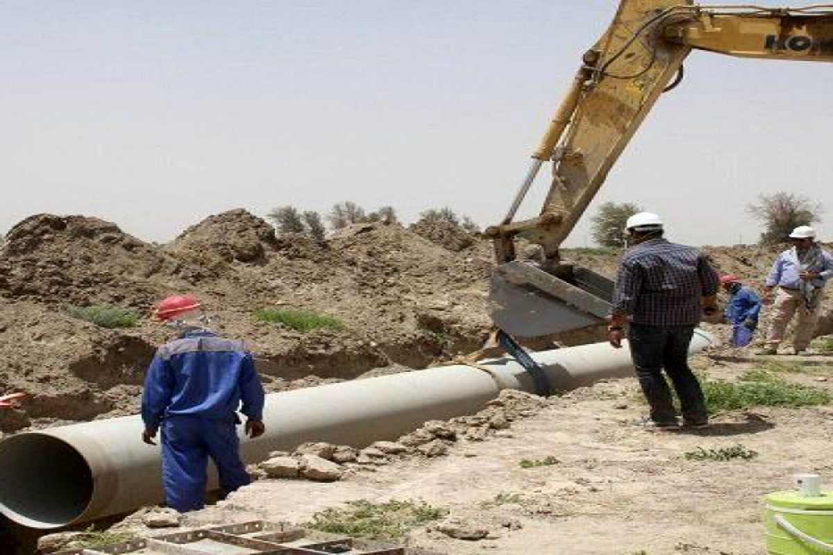 اجرای بیش از ۱۱۰ کیلومتر خط انتقال و شبکه توزیع  آب شرب در روستاهای استان گلستان