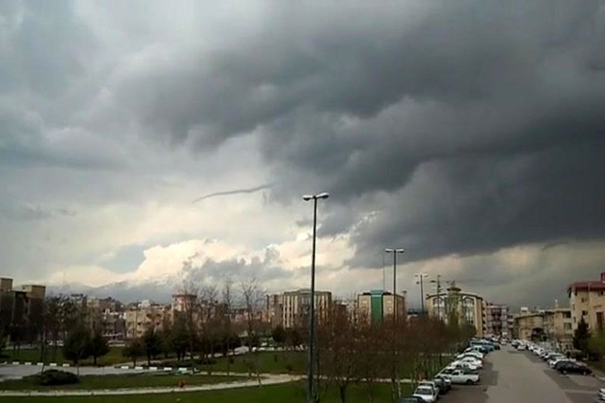 تهران ابری ولی بدون باران