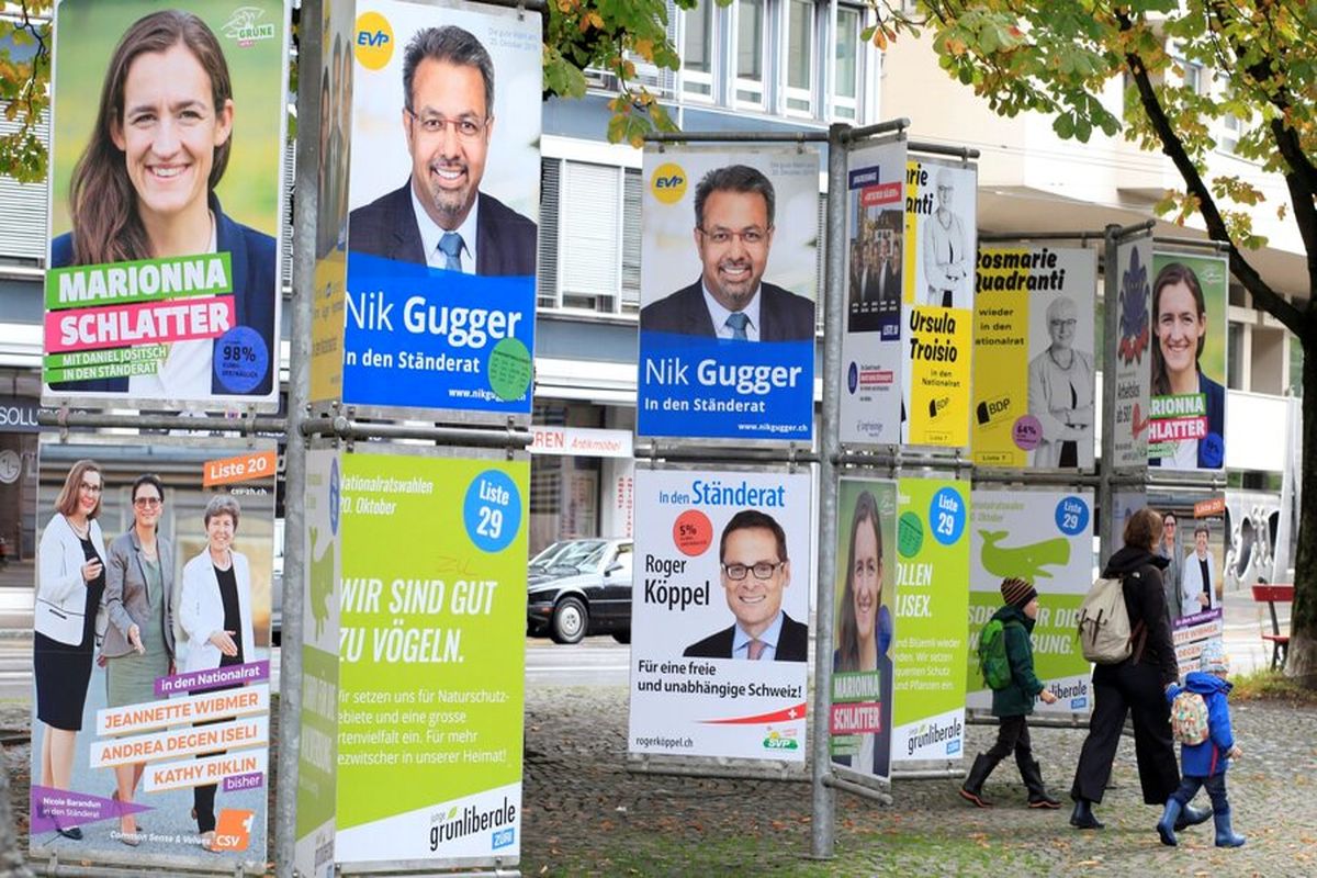 احتمال پیروزی سبزها در انتخابات پارلمانی سوئیس