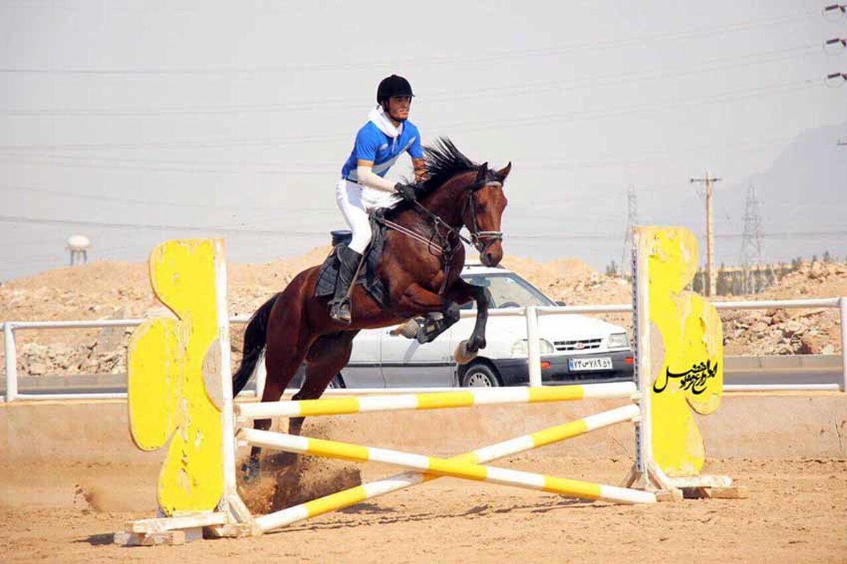 نتایج سیزدهمین دوره مسابقات پرش با اسب استان یزد