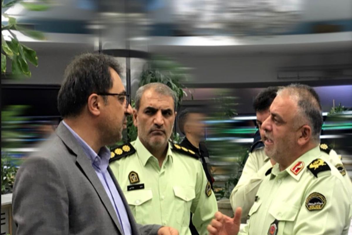  رئیس پلیس مترو تهران تغییر کرد
