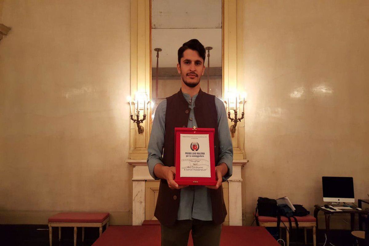 ذبح "جایزه بهترین فیلمنامه" هفتمین جشنواره فیلم پارما ایتالیا را دریافت کرد