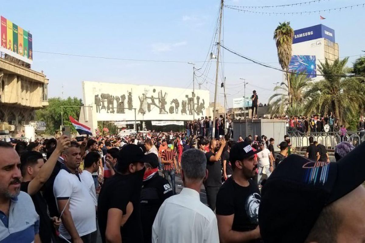 بیمارستان های بغداد، ۱۸۲ تظاهرکننده و نیروی امنیتی زخمی را پذیرش کردند