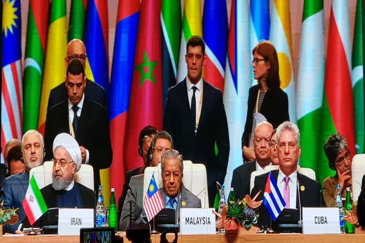 اجلاس سران کشورهای عضو جنبش عدم تعهد در باکو آغاز شد