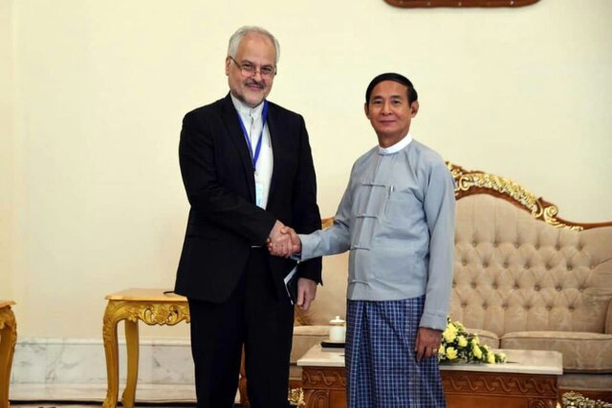 تاکید سفیر آکردیته کشورمان بر توسعه سطح روابط دو جانبه ایران و میانمار