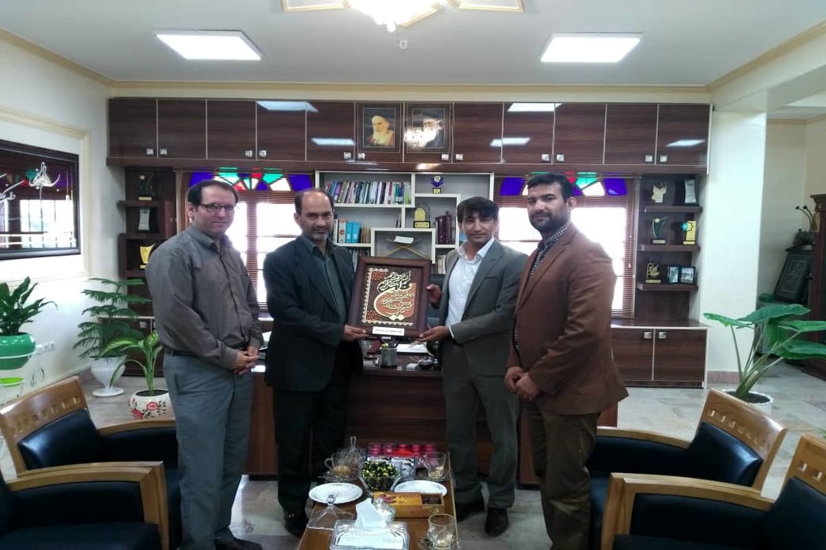 دیدار با رئیس دانشگاه آزاد هرمزگان کامران زاده