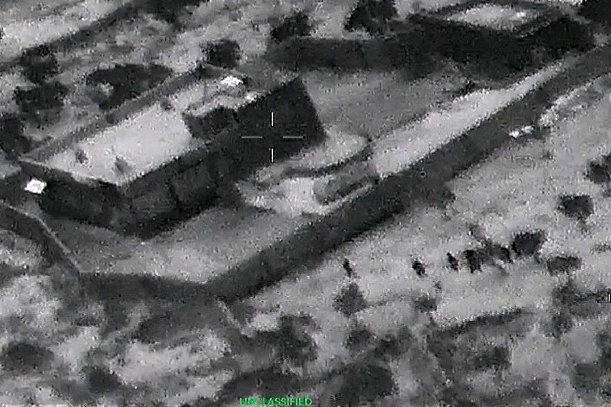 اولین تصاویر عملیات ارتش امریکا علیه بغدادی را منتشر کرد/ فیلم را ببینید