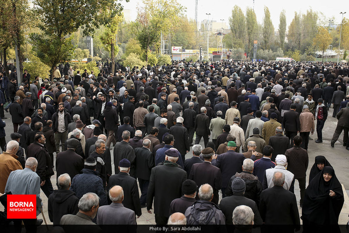 برگزاری راهپیمایی نمازگزاران تهرانی در محکومیت اغتشاشات اخیر