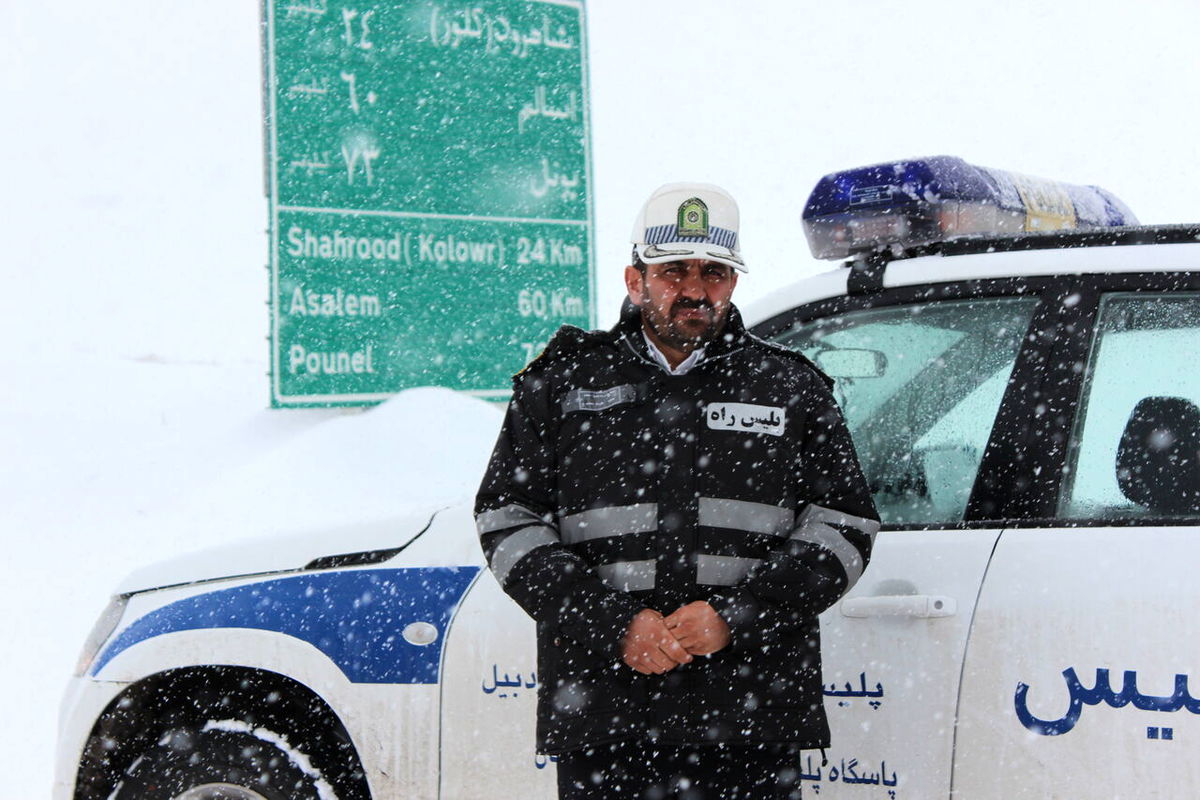 کامیون‌های سنگین در جاده خلخال به اسالم حادثه‌ساز هستند