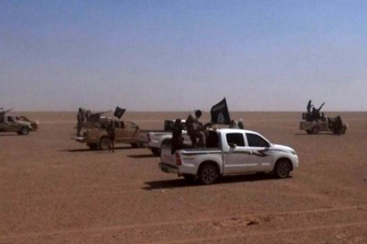 حرکت بیش از ۱۵۰ داعشی با حمایت آمریکا به سمت سنجار