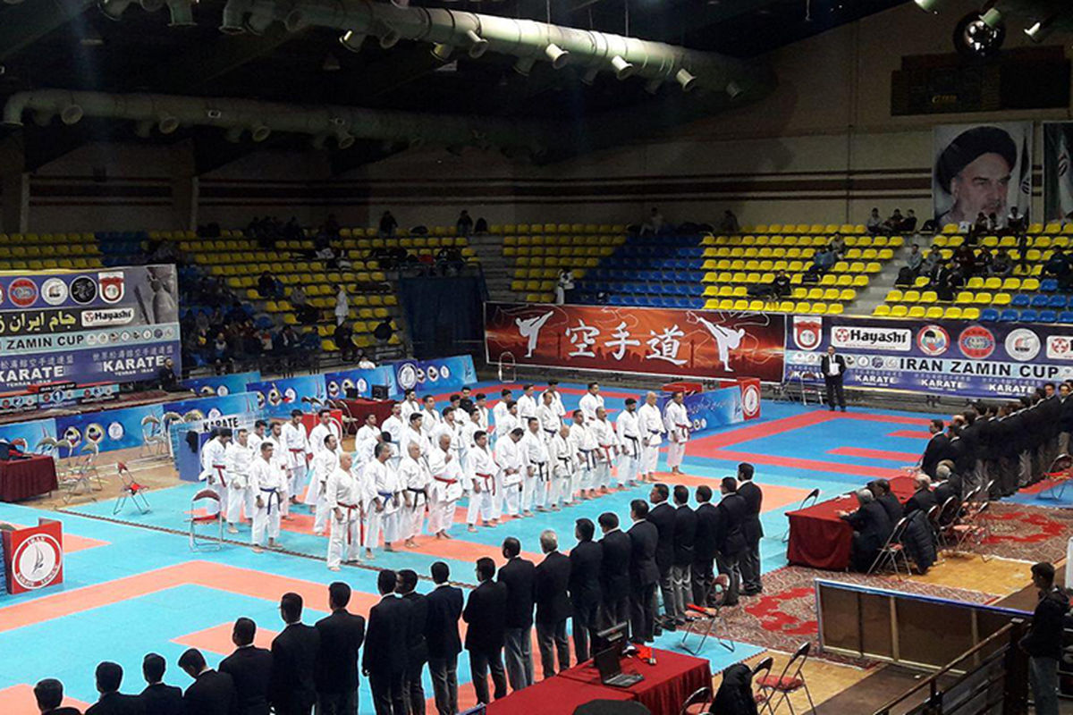 پانزدهمین دوره جام ایران زمین کاراته آغاز می‌شود
