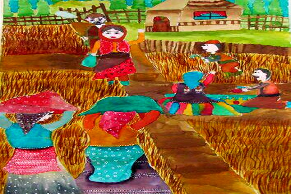دیپلم افتخار مسابقه نقاشی محیط‌زیست جی‌ کیو ای به نوجوان گیلانی رسید