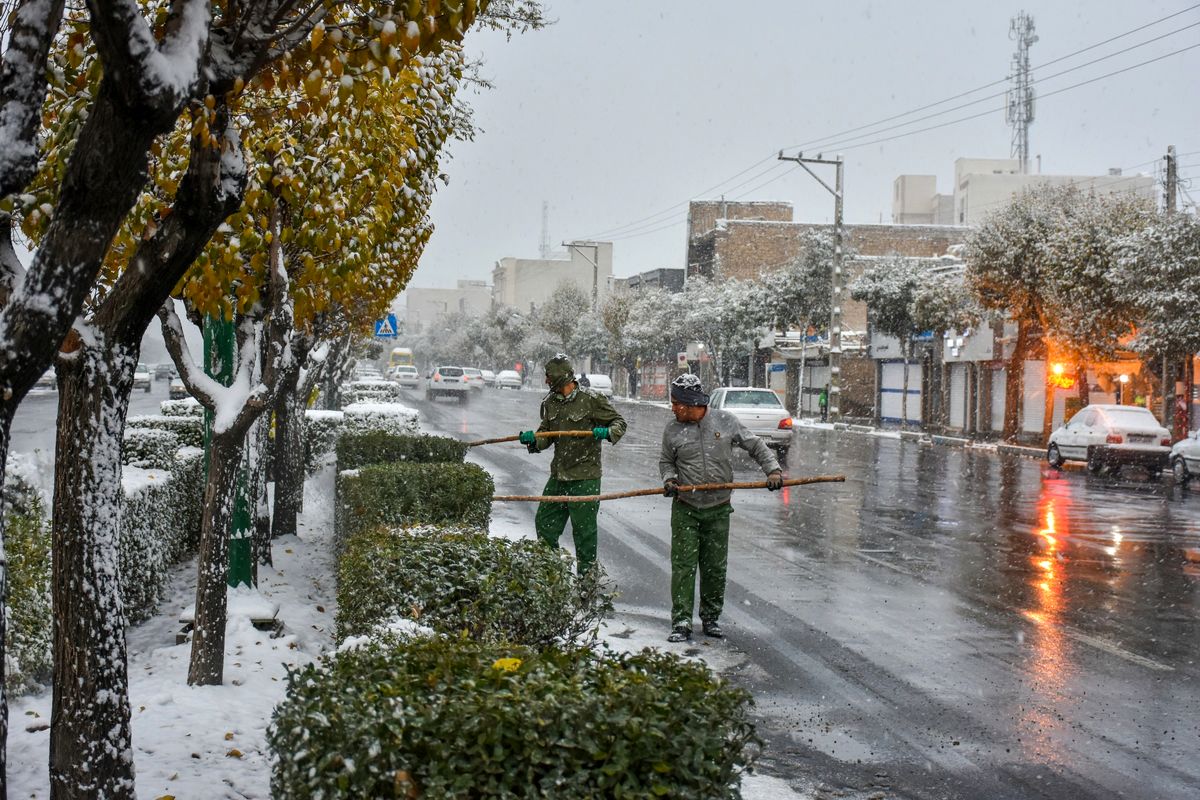 آخر هفته برفی در انتظار ایران