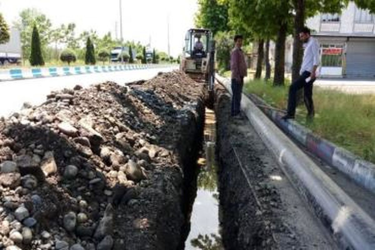 ۸۵۰۰ متراز شبکه توزیع آب جنوب تهران بازسازی شد