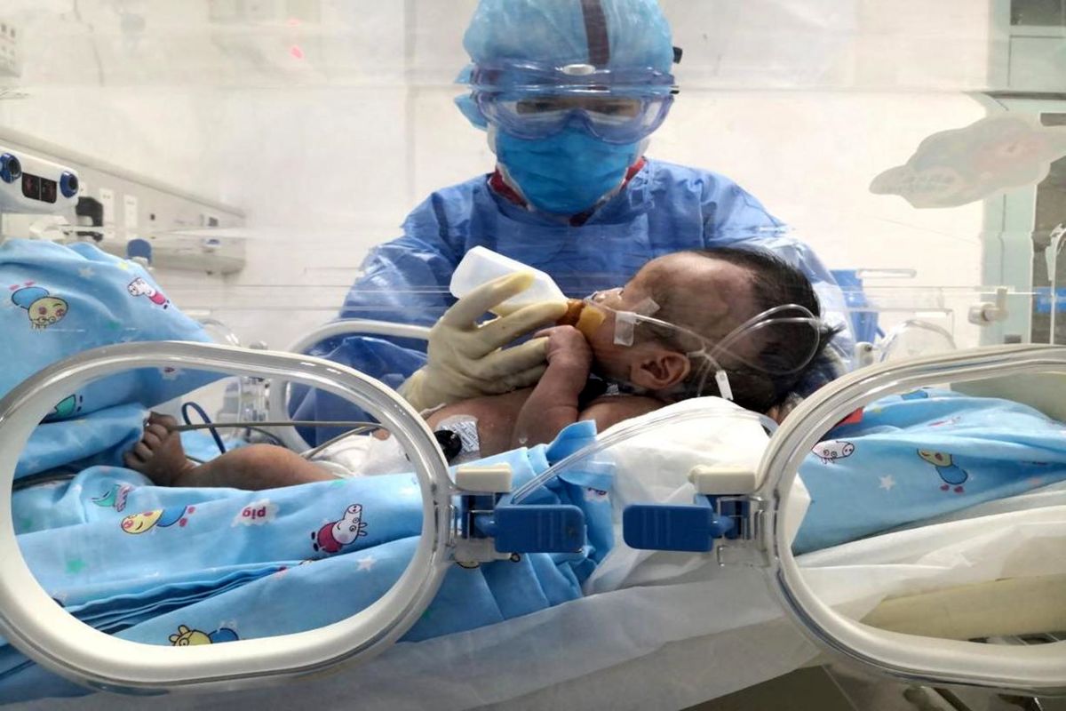 ابتلای نوزاد ۳۵ روزه ایرانی به کرونا