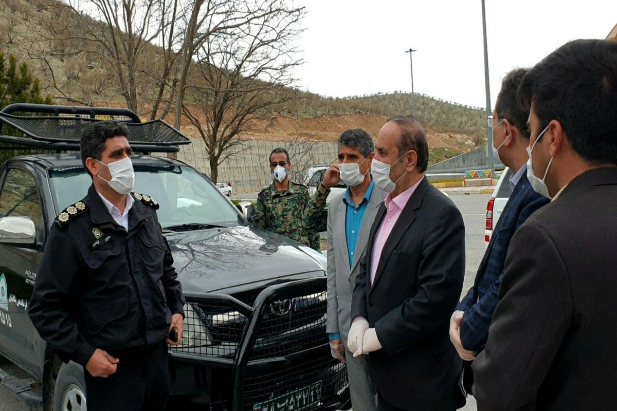 جلوگیری از ورود خودروهای  غیربومی به شهرهای   استان ایلام