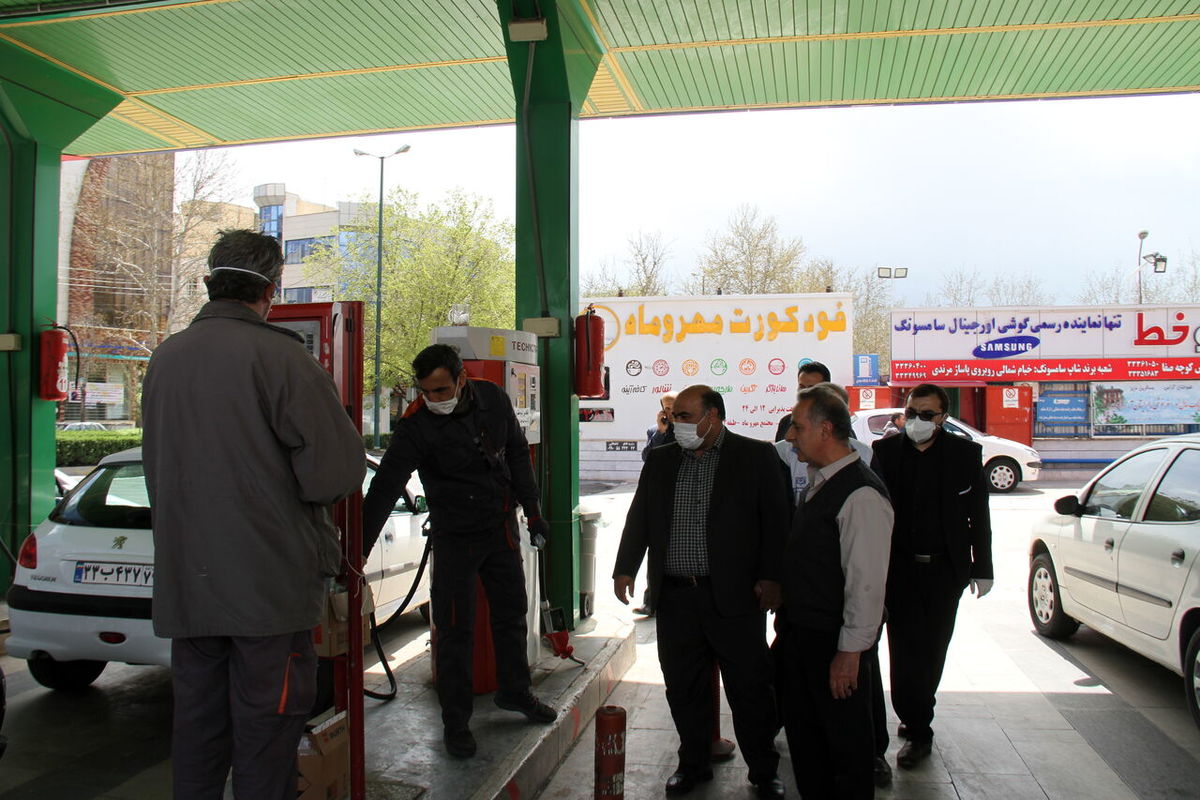 پلمپ یک جایگاه سوخت در قزوین