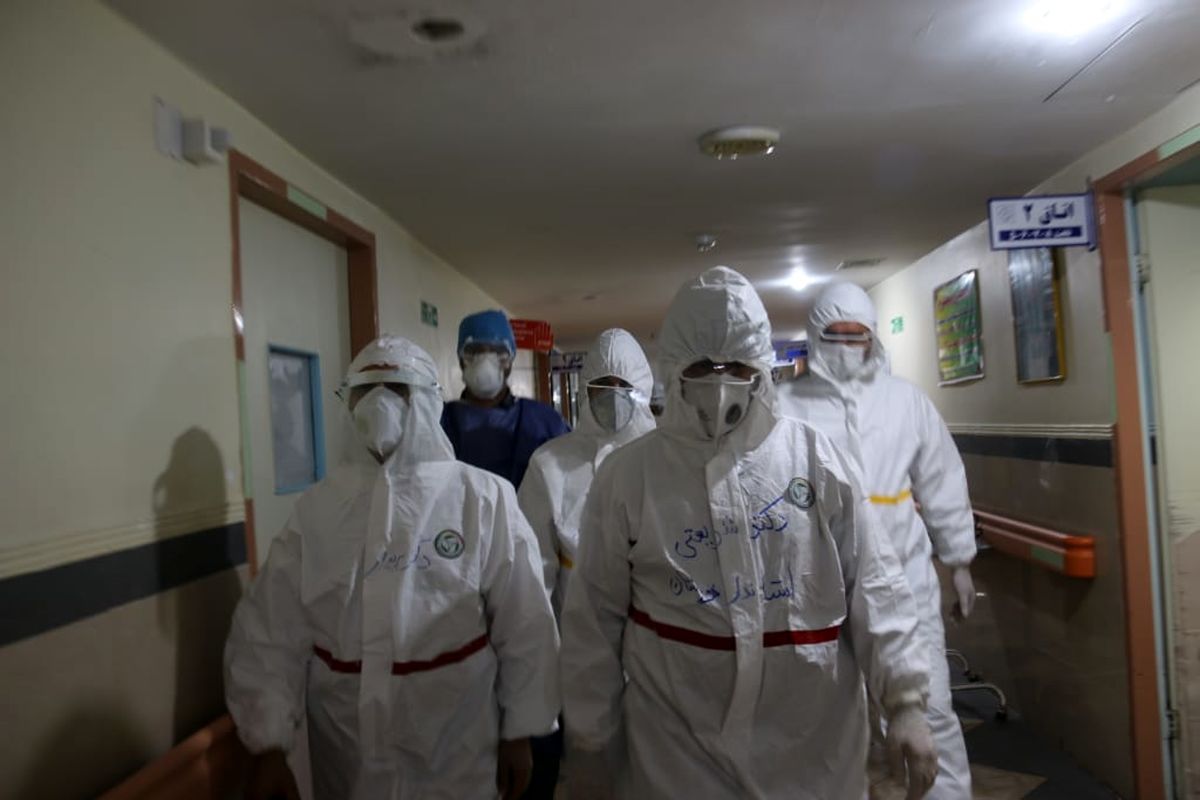 بازدید استاندار خوزستان از بیمارستان قرنطینه گنجویان دزفول+ببینید