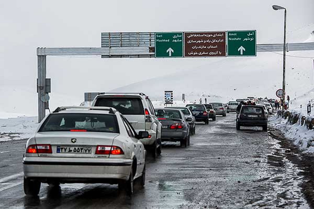 کدام جاده‌های کشور بارانی است؟/ترافیک سنگین در آزادراه قزوین_کرج_تهران
