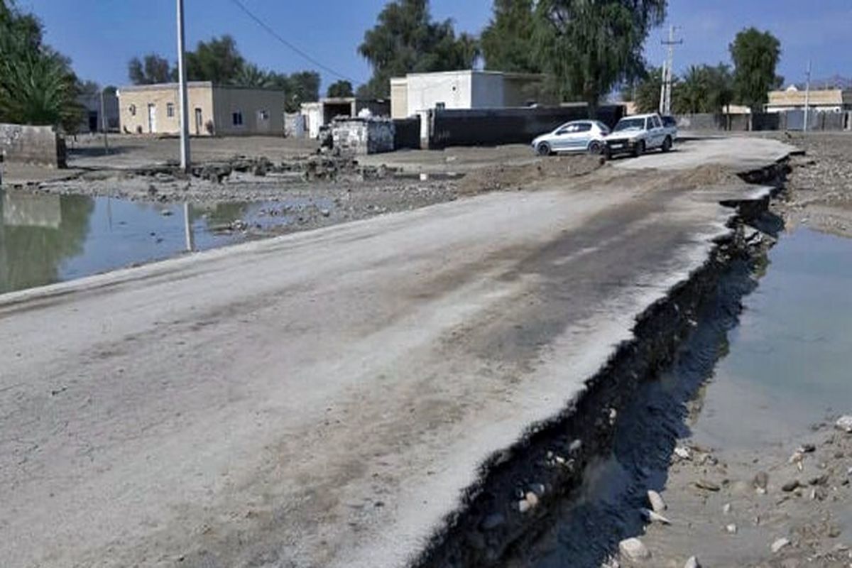 ۷ محور در جنوب سیستان و بلوچستان بازگشایی شد