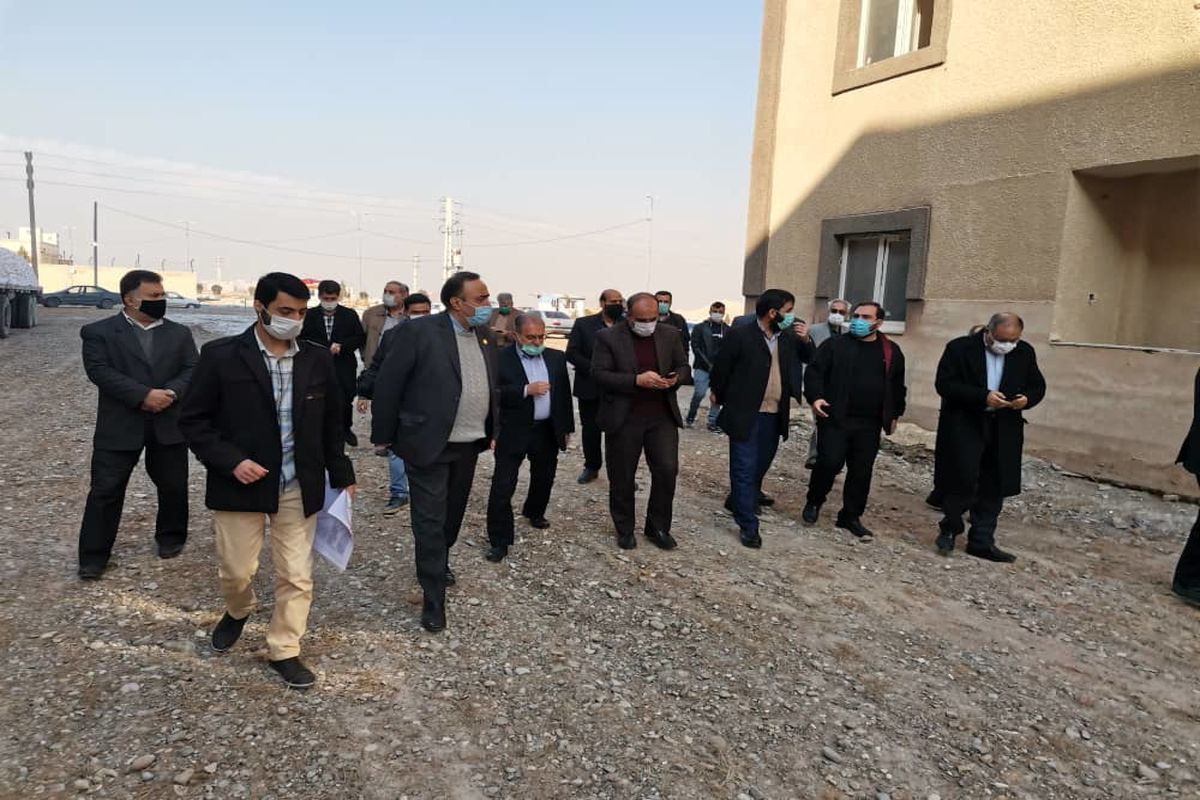 بازدید مسئولان اصناف کشور از ۳۵۲ واحد مسکونی در حال ساخت برای مددجویان تهرانی