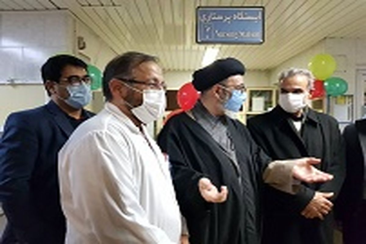 حضور امام جمعه تبریز در مرکز آموزشی درمانی سینا
