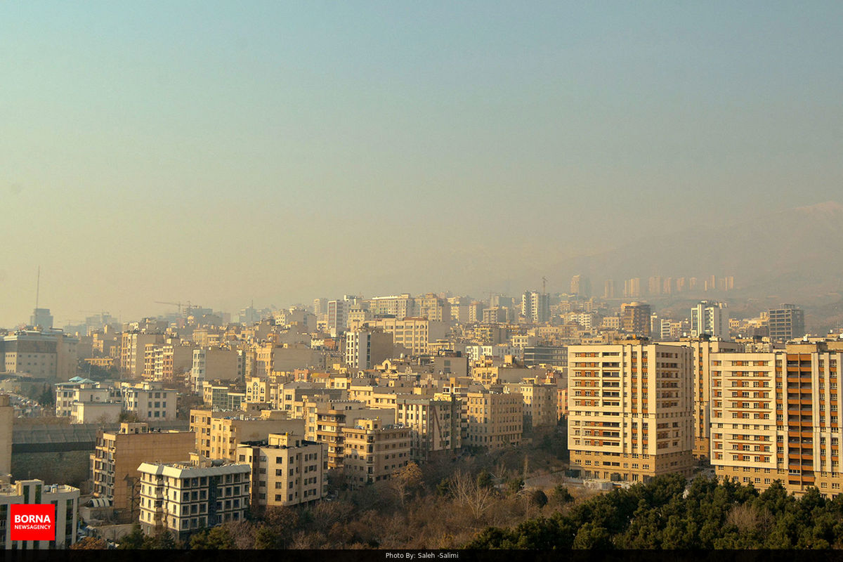 اطلاعیه محیط‌زیست تهران درباره وضعیت آلودگی هوای تهران