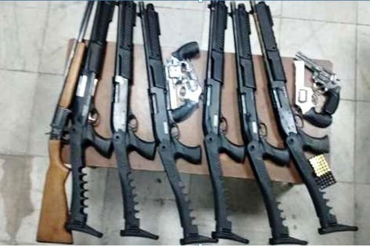 انهدام باند قاچاق سلاح در عملیات مشترک پلیسی