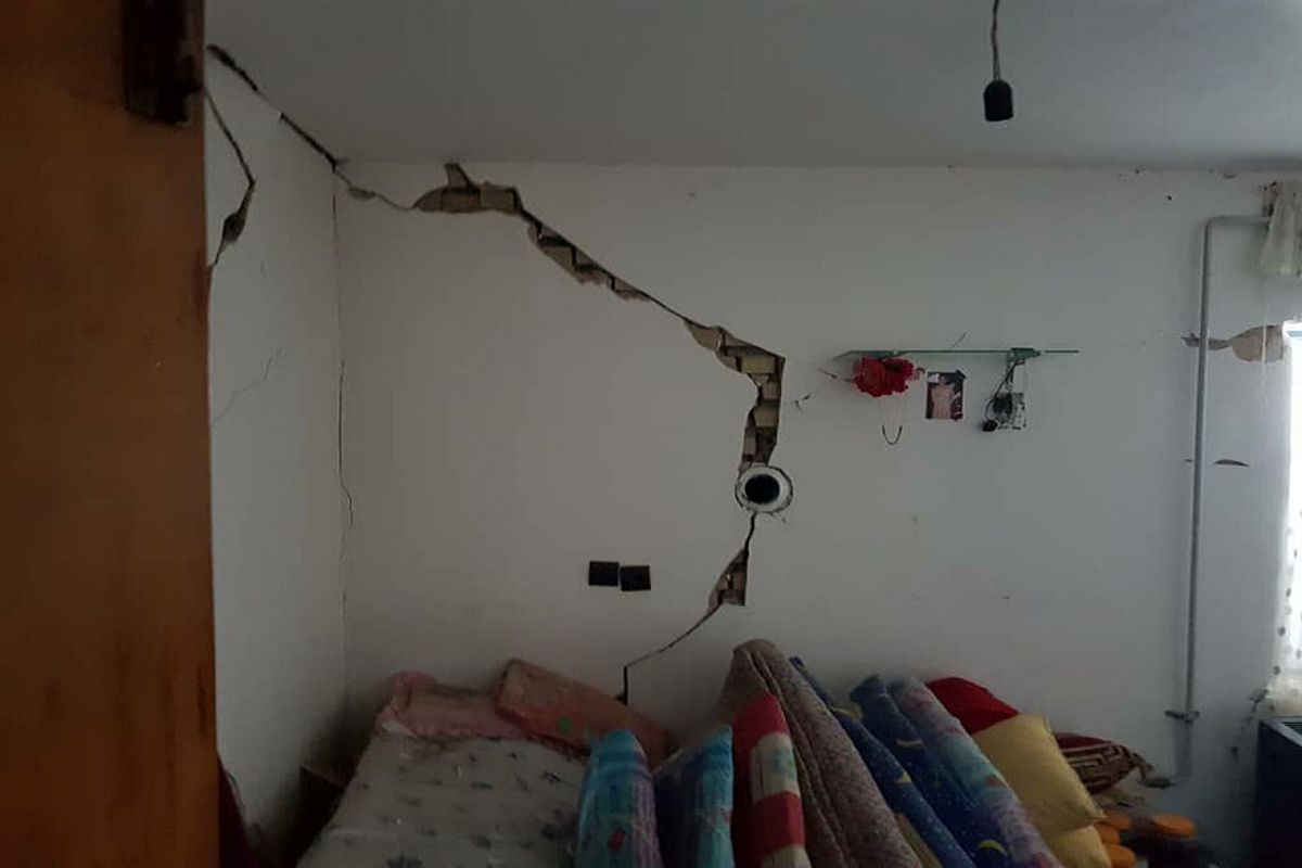 زلزله همت آباد فیروزه، بدون خسارات مالی و جانی