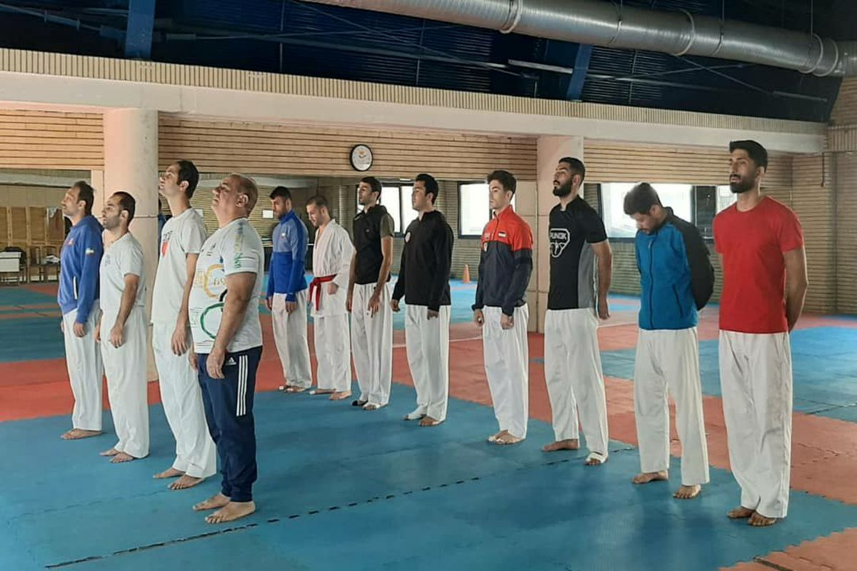 پایان مرحله چهارم اردوی تیم ملی کاراته