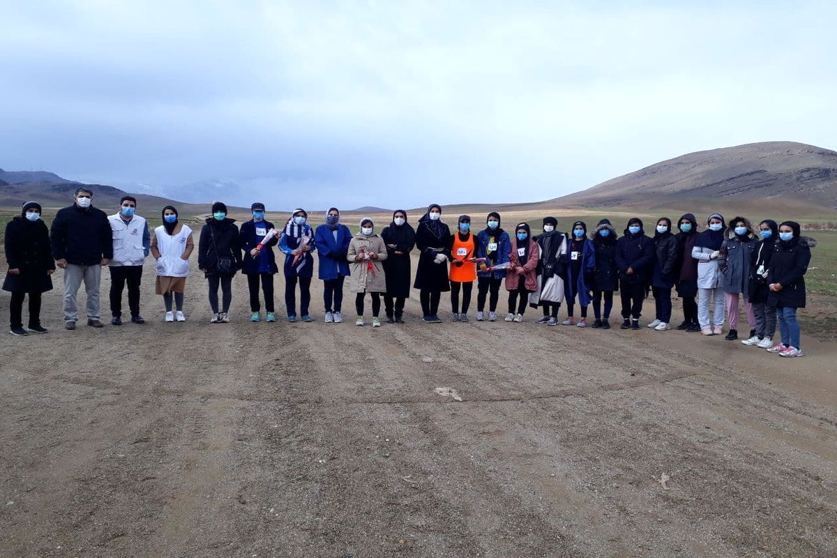 برگزاری مسابقه انتخابی دو صحرانوردی بانوان  لرستان