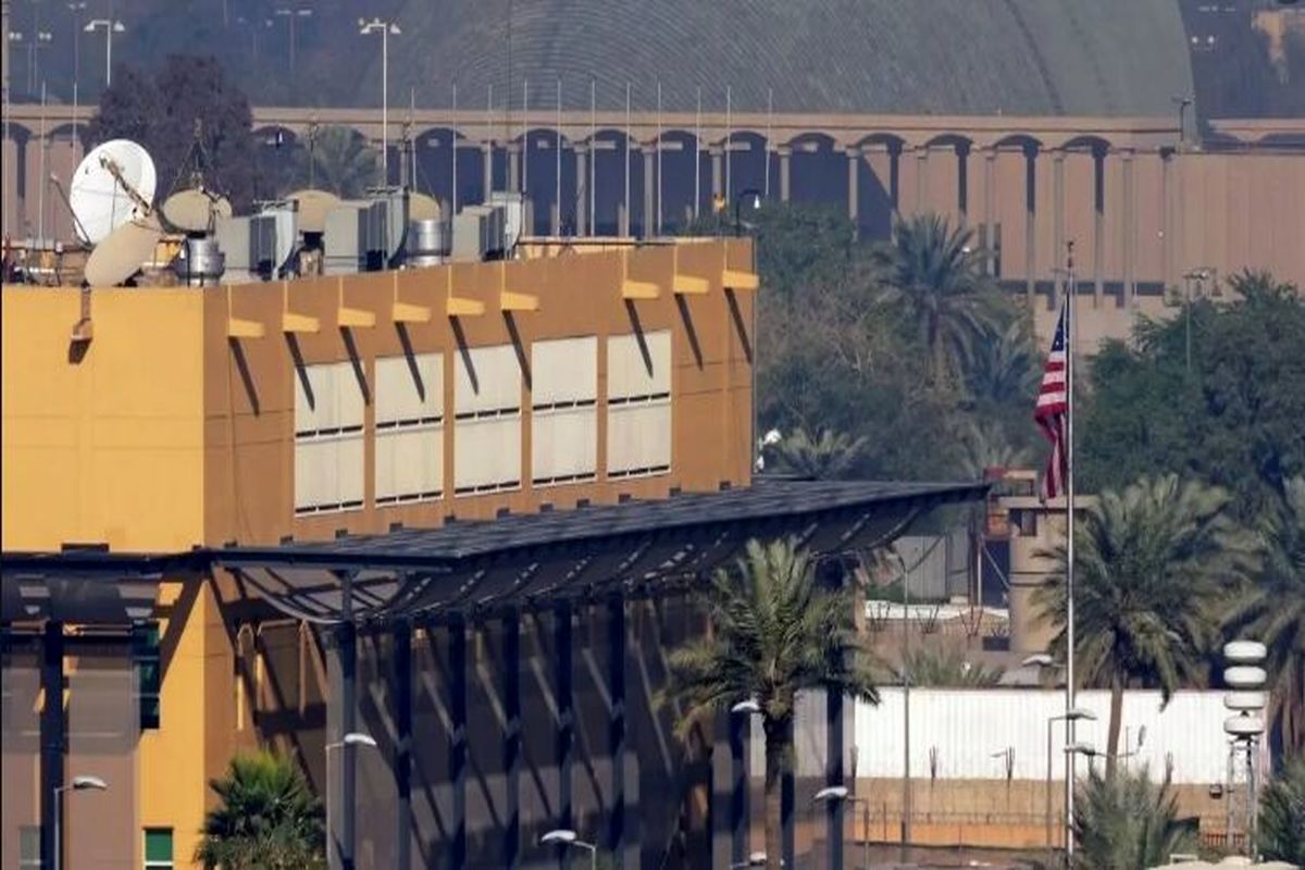 سفارت آمریکا در بغداد باز است