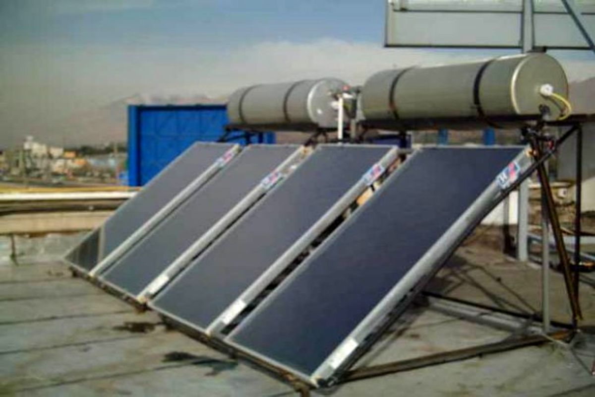 اجرای طرح سوخت جایگزین(نصب آبگرمکن خورشیدی) در حوزه آبخیز   حاجی آباد
