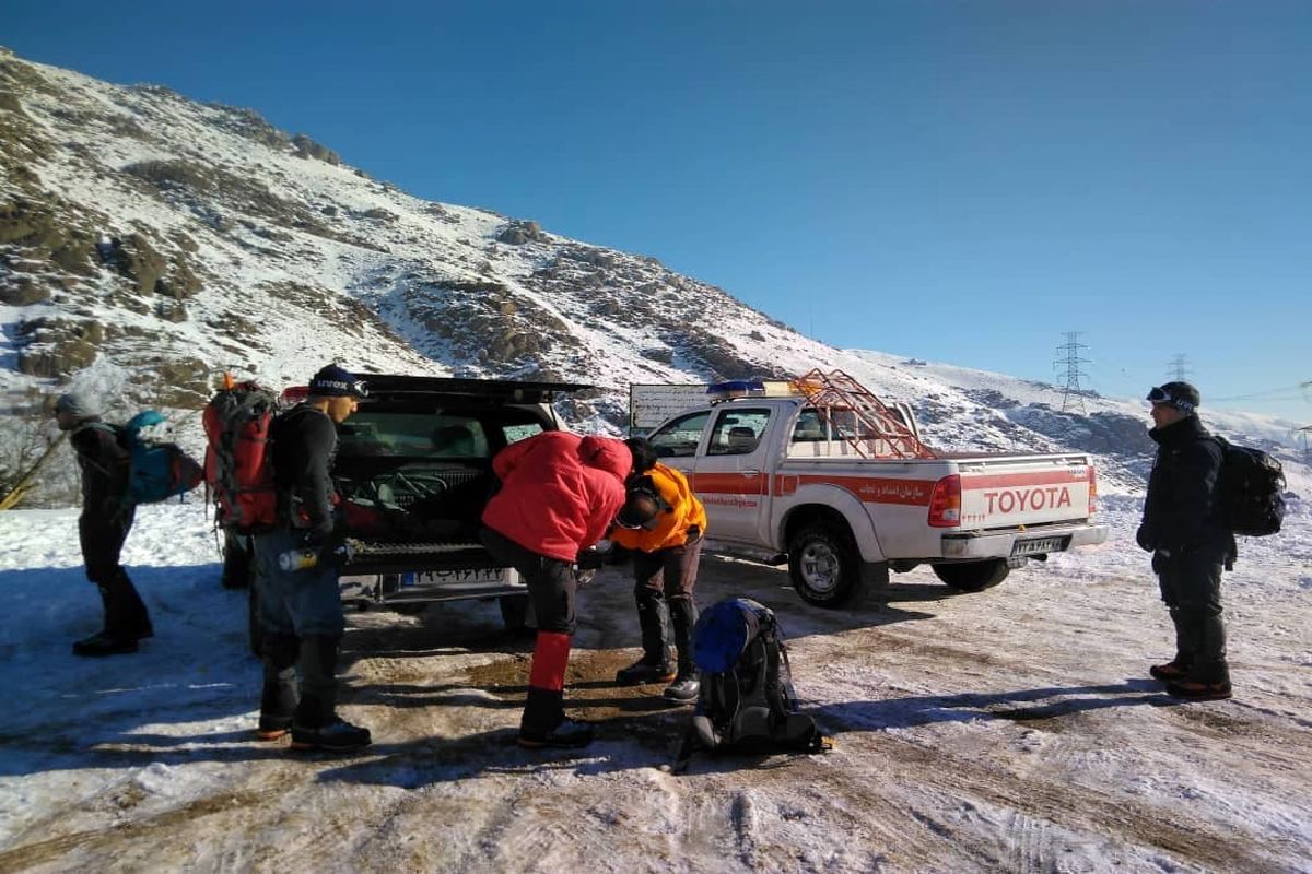 پایان عملیات امداد و نجات در ارتفاعات شمال تهران