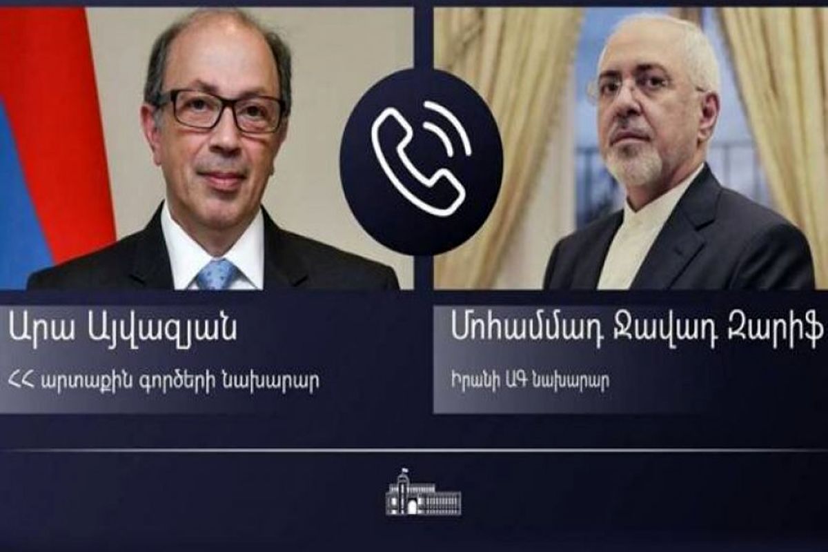 رایزنی وزرای خارجه ایران و ارمنستان درباره روابط دوجانبه و تحولات منطقه
