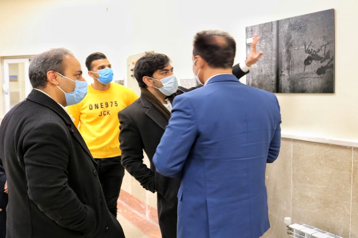 برپایی نمایشگاه عکس دانشجویان مرکز علمی کاربردی زرین‌شهر، با موضوعیت کرونا