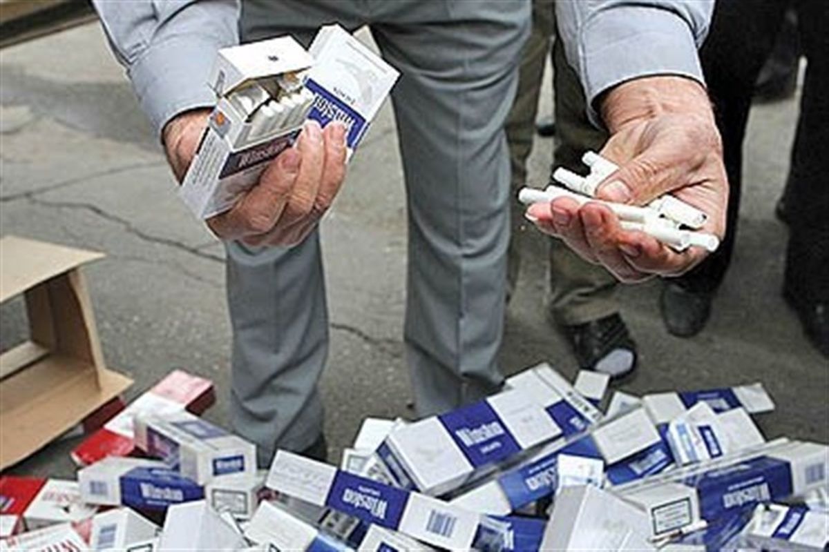 کشف ۱۲۵ هزار نخ سیگار قاچاق در جنوب تهران