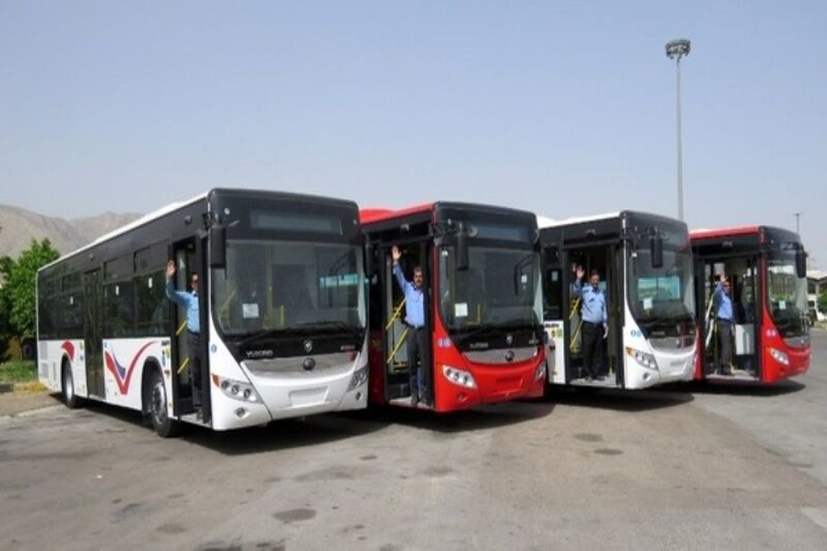 افزوده شدن ۱۱۰ دستگاه اتوبوس جدید به ناوگان حمل ونقل عمومی تهران