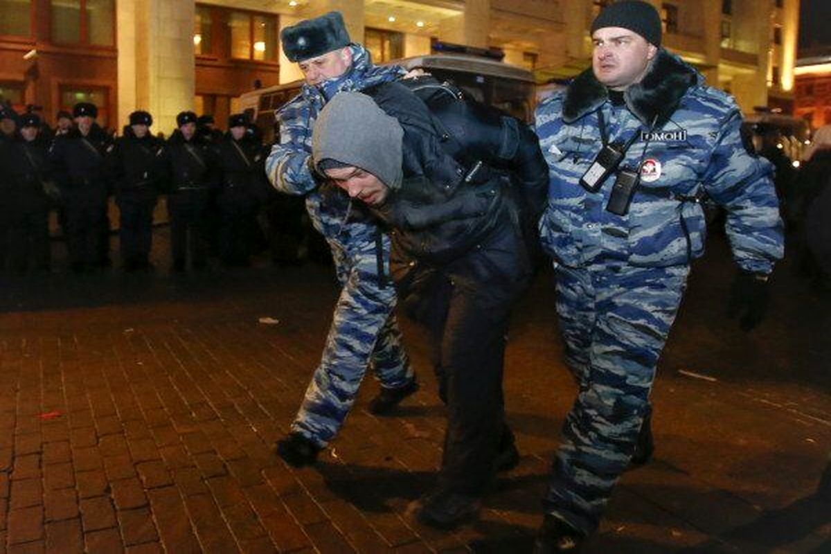 ناآرامی دوباره در روسیه/معترضان بازداشت شدند+جزییات