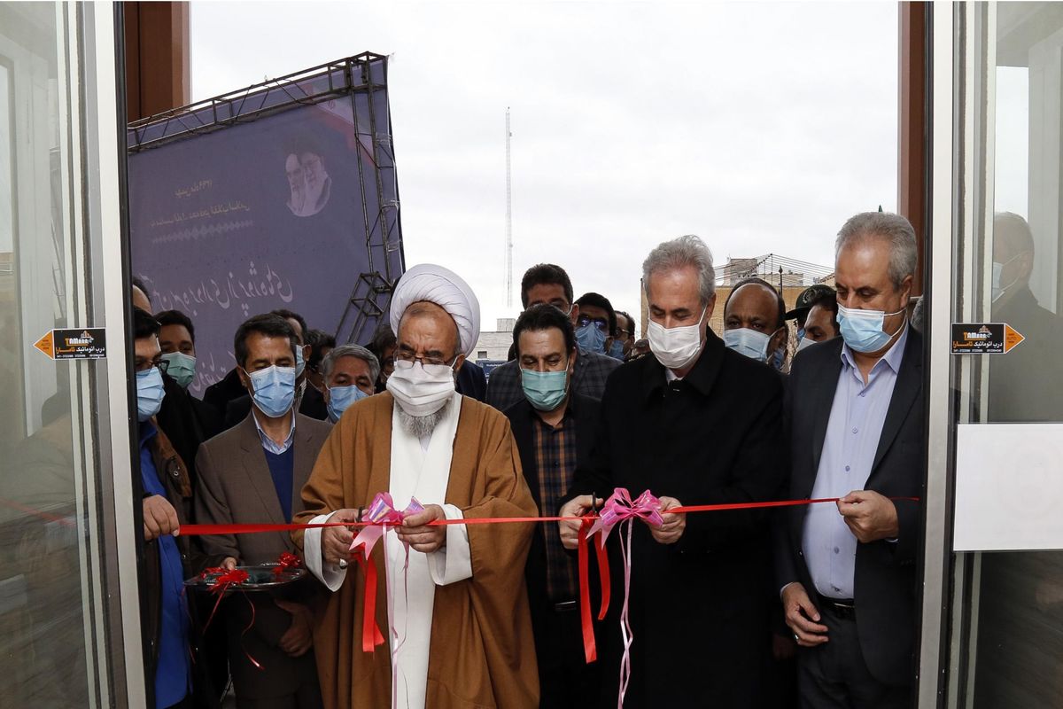 افتتاح سه پروژه بهداشتی درمانی در مراغه به مناسبت دهه فجر