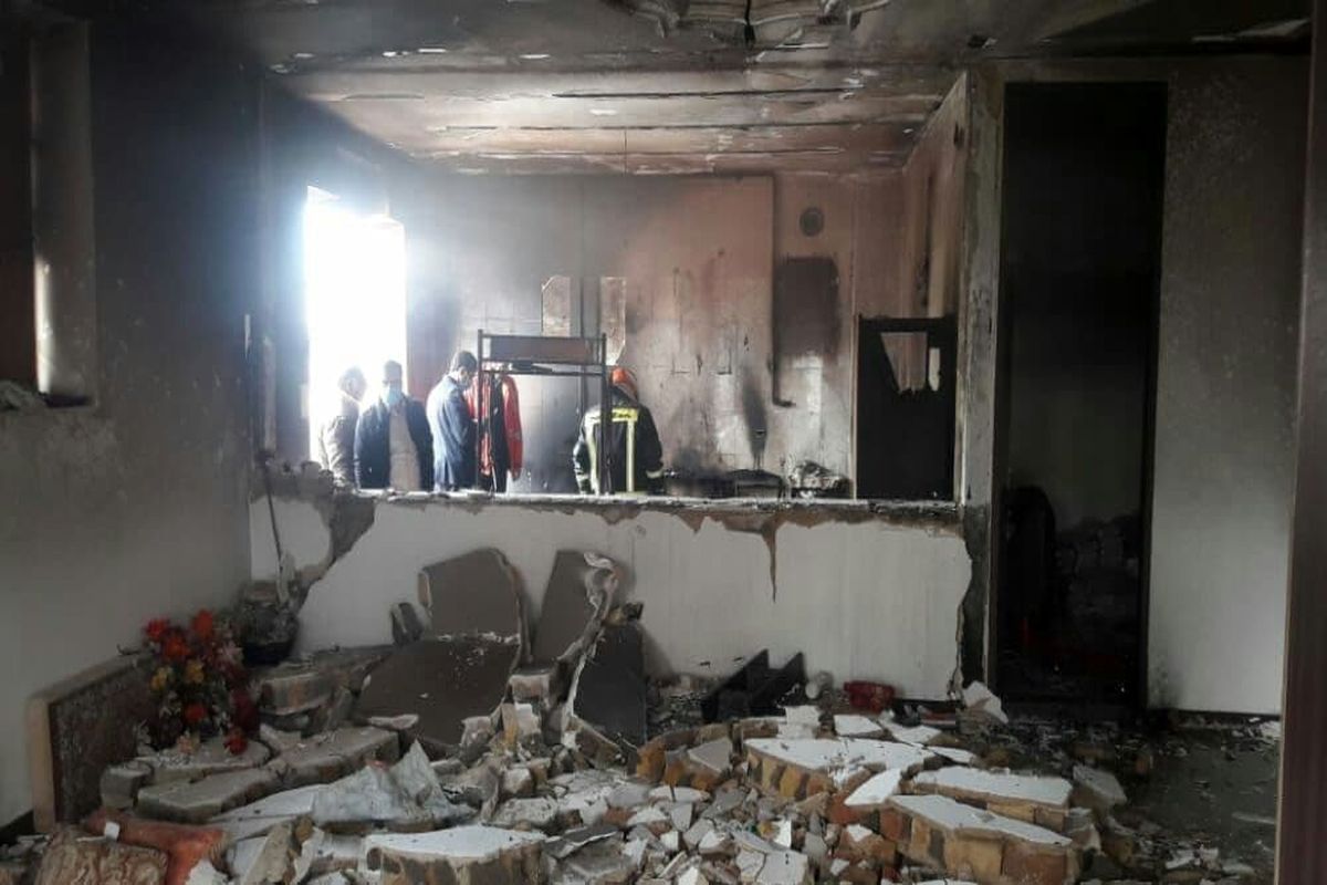 انفجار یک منزل مسکونی در خرم آباد