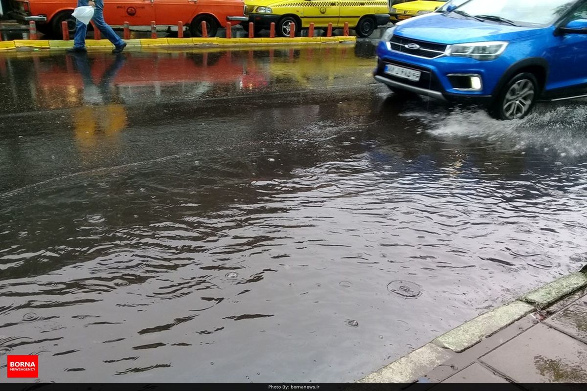 بارش ۴۵ میلیمتری باران در استان کرمانشاه